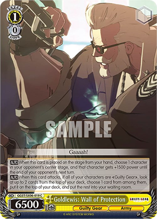 Image of Goldlewis: Wall of Protection (GGST/SX06-019 C) [Guilty Gear -Strive-]