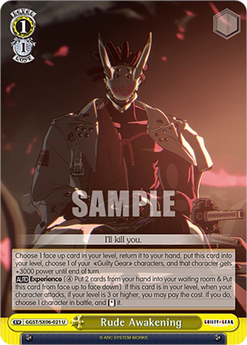 Image of Rude Awakening (GGST/SX06-021 U) [Guilty Gear -Strive-]