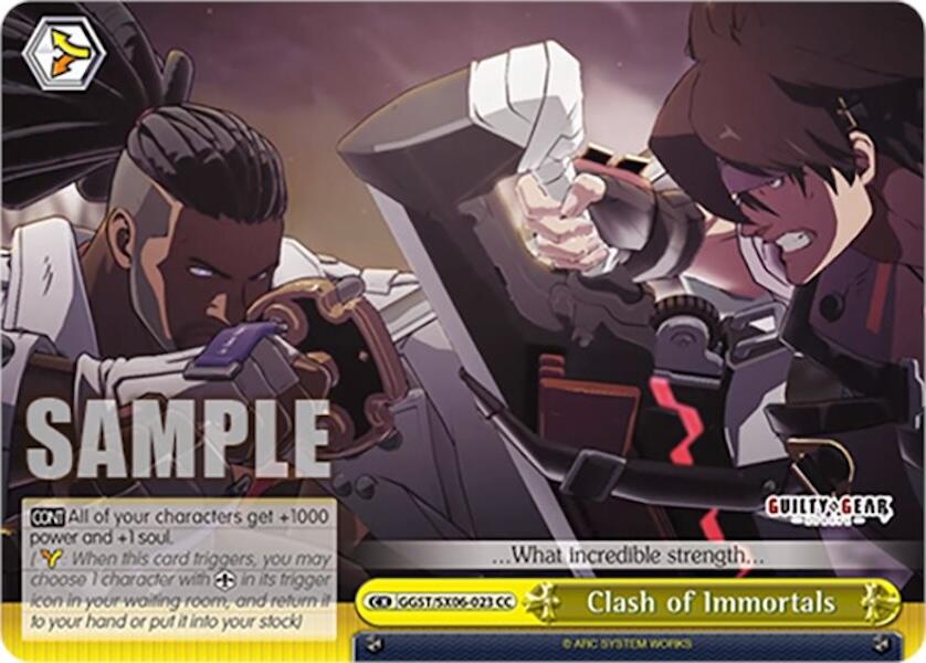 Image of Clash of Immortals (GGST/SX06-023 CC) [Guilty Gear -Strive-]