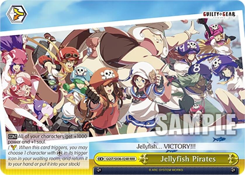 Image of Jellyfish Pirates (GGST/SX06-024R RRR) [Guilty Gear -Strive-]