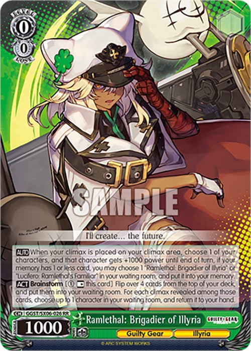 Image of Ramlethal: Brigadier of Illyria (GGST/SX06-026 RR) [Guilty Gear -Strive-]