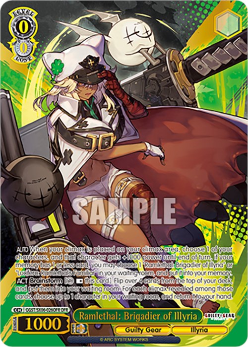 Image of Ramlethal: Brigadier of Illyria (GGST/SX06-026OFR OFR) [Guilty Gear -Strive-]