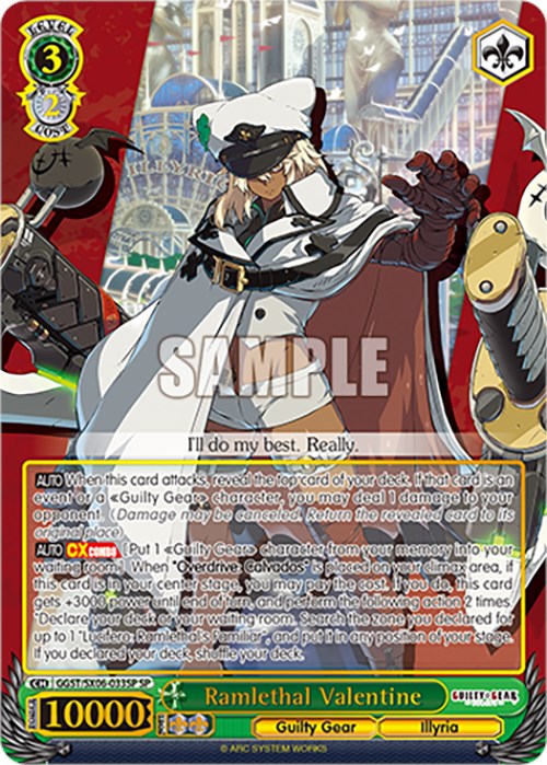 Image of Ramlethal Valentine (GGST/SX06-033SP SP) [Guilty Gear -Strive-]