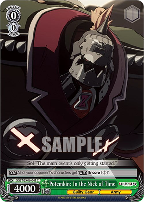 Image of Potemkin: In the Nick of Time (GGST/SX06-041 C) [Guilty Gear -Strive-]
