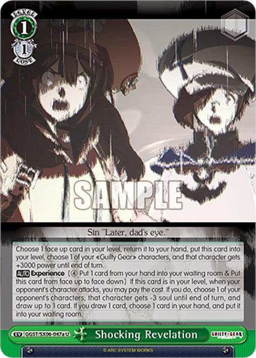 Image of Shocking Revelation (a) (GGST/SX06-047a U) [Guilty Gear -Strive-]