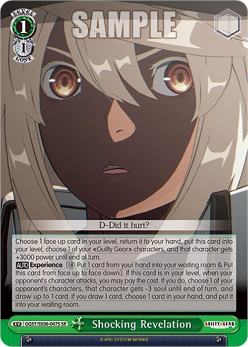 Image of Shocking Revelation (GGST/SX06-047S SR) [Guilty Gear -Strive-]