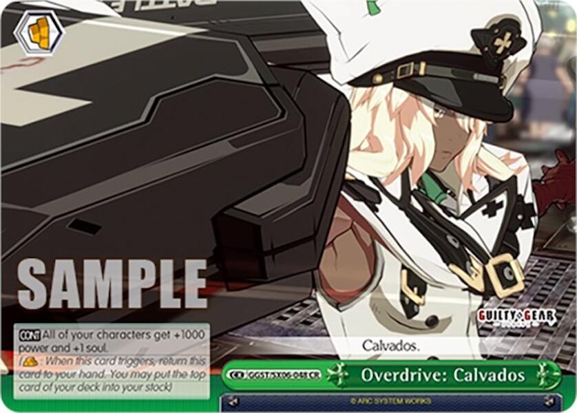 Image of Overdrive: Calvados (GGST/SX06-048 CR) [Guilty Gear -Strive-]