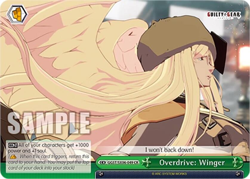 Image of Overdrive: Winger (GGST/SX06-049 CR) [Guilty Gear -Strive-]