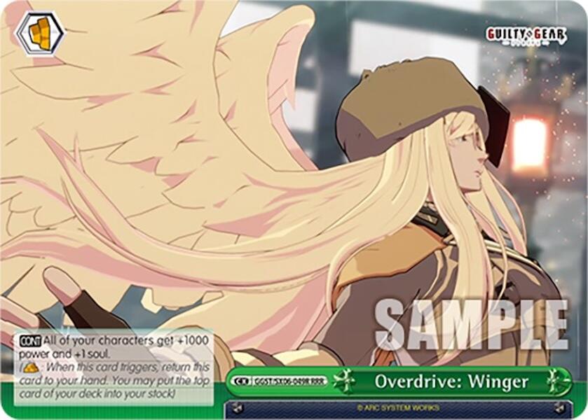 Image of Overdrive: Winger (GGST/SX06-049R RRR) [Guilty Gear -Strive-]