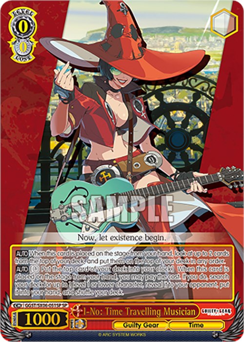 Image of I-No: Time Travelling Musician (GGST/SX06-051SP SP) [Guilty Gear -Strive-]