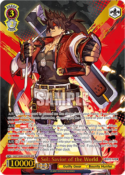 Image of Sol: Savior of the World (GGST/SX06-053OFR OFR) [Guilty Gear -Strive-]