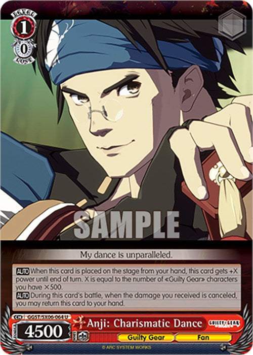 Image of Anji: Charismatic Dance (GGST/SX06-064 U) [Guilty Gear -Strive-]