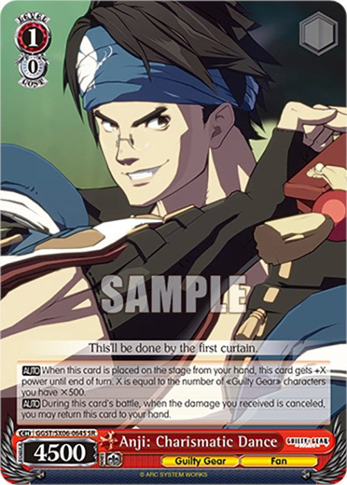Image of Anji: Charismatic Dance (GGST/SX06-064S SR) [Guilty Gear -Strive-]