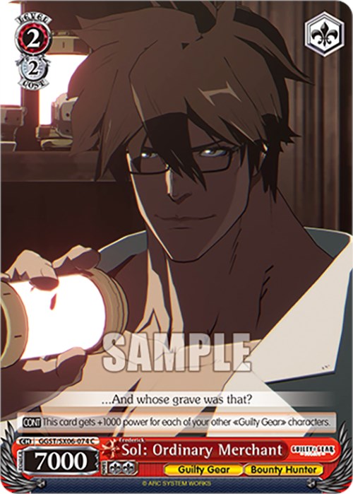 Image of Sol (furigana:Frederick): Ordinary Merchant (GGST/SX06-074 C) [Guilty Gear -Strive-]