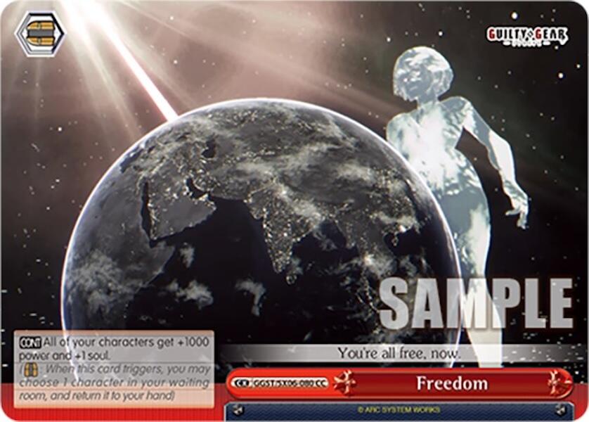 Image of Freedom (GGST/SX06-080 CC) [Guilty Gear -Strive-]