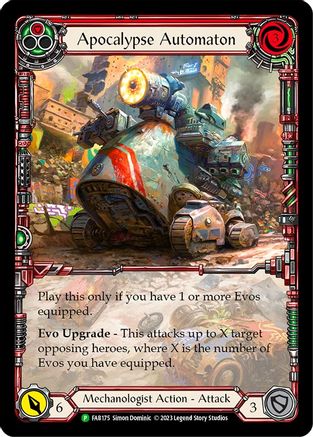 Image of Apocalypse Automaton [FAB175] (Promo)  Cold Foil