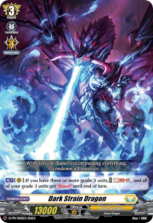 Image of Dark Strain Dragon (D-PR/302EN) [D Promo Cards]
