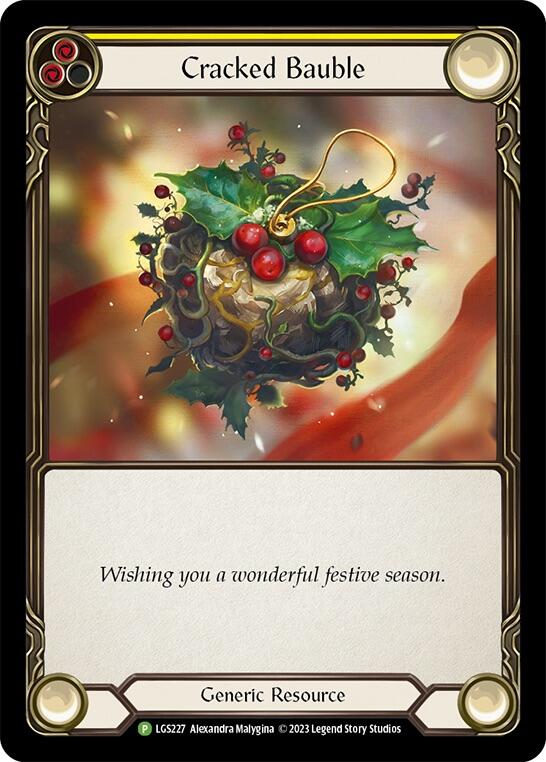 Image of Cracked Bauble [LGS227] (Promo)  Rainbow Foil