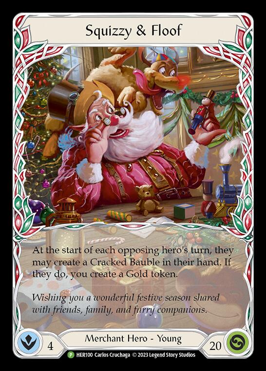 Image of Squizzy & Floof [HER100] (Promo)  Cold Foil