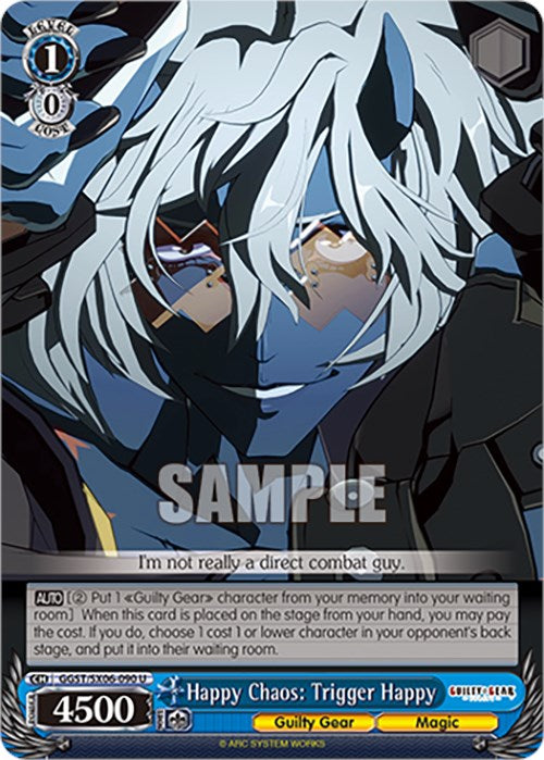 Image of Happy Chaos: Trigger Happy (GGST/SX06-090 U) [Guilty Gear -Strive-]