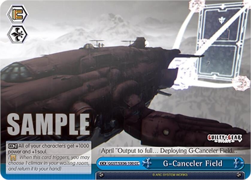 Image of G-Canceler Field (GGST/SX06-100 CC) [Guilty Gear -Strive-]