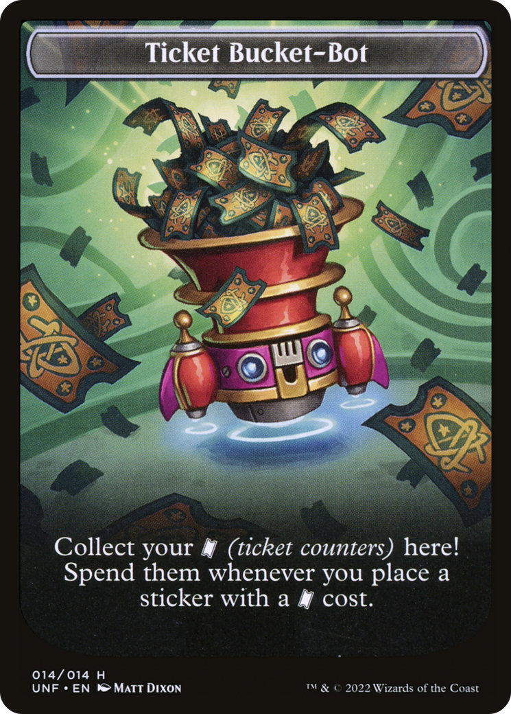 Image of Ticket Bucket-Bot Token [Unfinity Tokens]