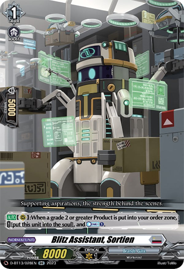 Image of Blitz Assistant, Sortien (D-BT13/028EN) [Flight of Chakrabarthi]