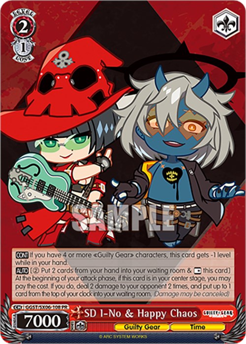 Image of SD I-No & Happy Chaos (GGST/SX06-108 PR) [Guilty Gear -Strive-]