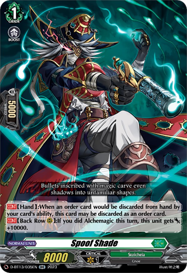 Image of Spoof Shade (D-BT13/035EN) [Flight of Chakrabarthi]