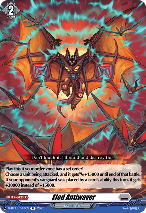 Image of Eled Antiwaver (D-BT13/048EN) [Flight of Chakrabarthi]