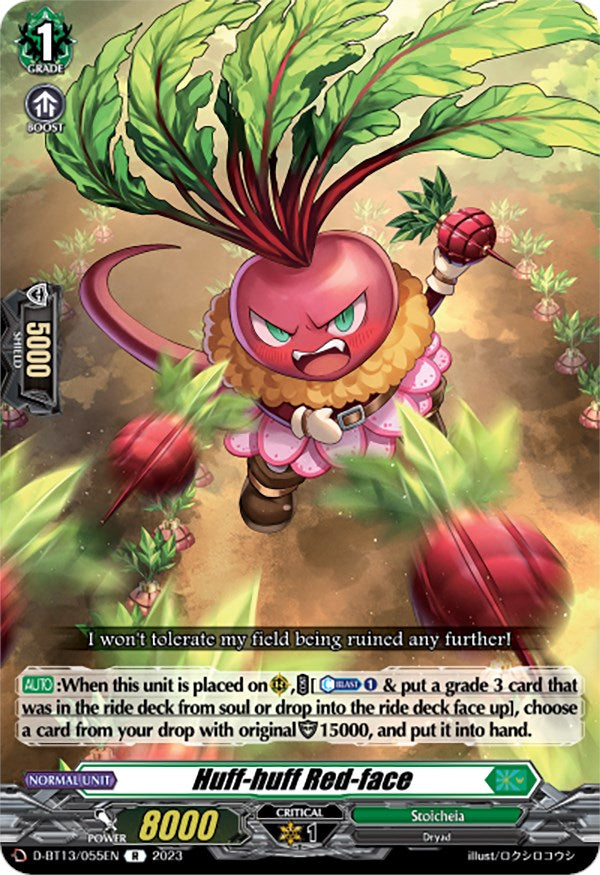 Image of Huff-huff Red-face (D-BT13/055EN) [Flight of Chakrabarthi]