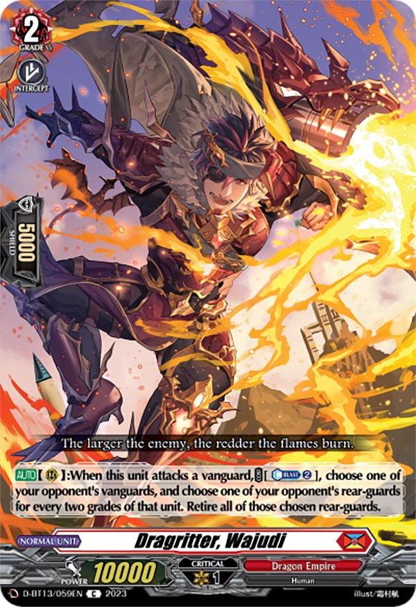 Image of Dragritter, Wajudi (D-BT13/059EN) [Flight of Chakrabarthi]