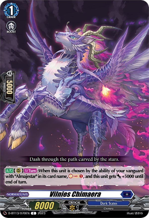 Image of Vilnies Chimaera (D-BT13/070EN) [Flight of Chakrabarthi]