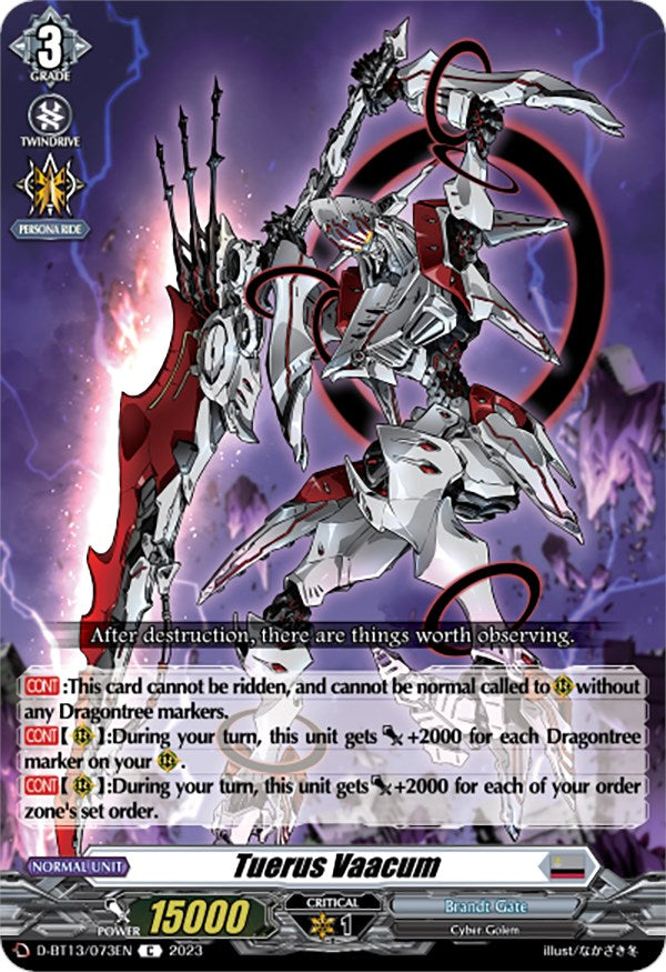 Image of Tuerus Vaacum (D-BT13/073EN) [Flight of Chakrabarthi]