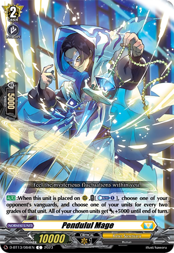 Image of Pendulul Mage (D-BT13/084EN) [Flight of Chakrabarthi]