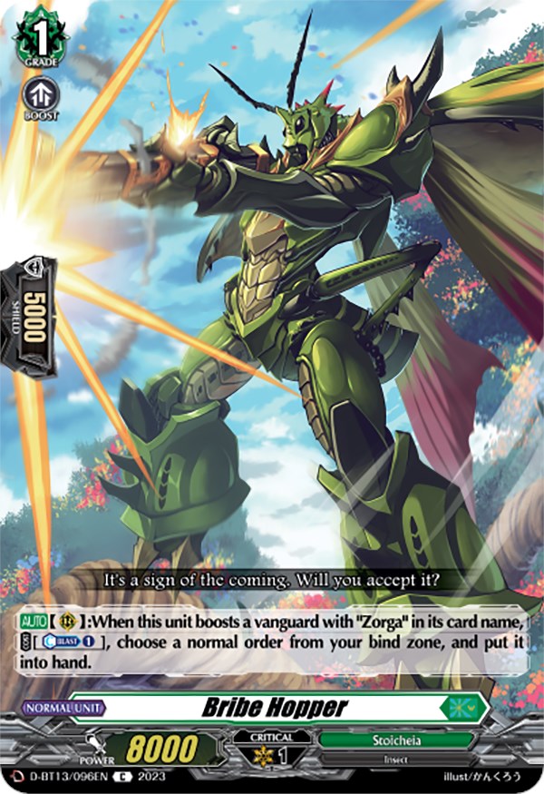 Image of Bribe Hopper (D-BT13/096EN) [Flight of Chakrabarthi]