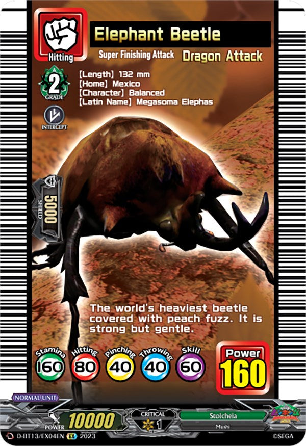 Image of Elephant Beetle (D-BT13/EX04EN) [Flight of Chakrabarthi]