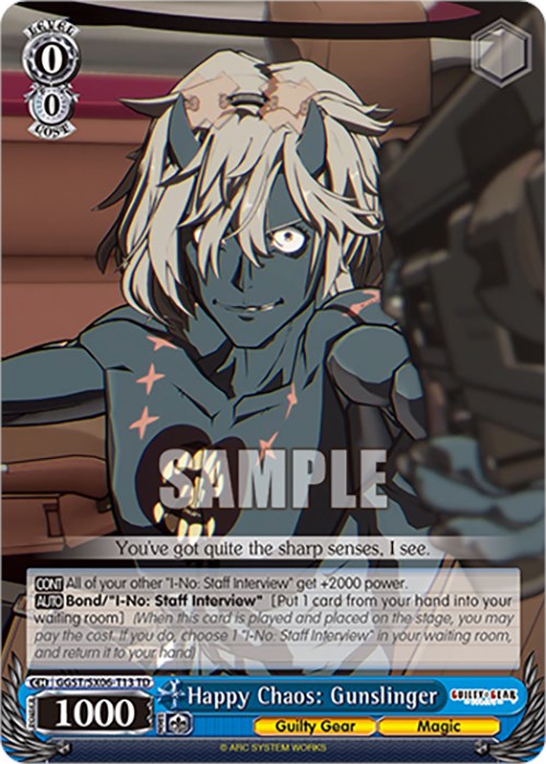 Image of Happy Chaos: Gunslinger (GGST/SX06-T13 TD) [Guilty Gear -Strive-]