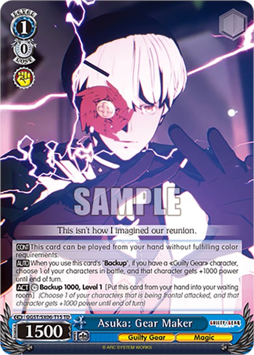 Image of Asuka: Gear Maker (GGST/SX06-T15 TD) [Guilty Gear -Strive-]