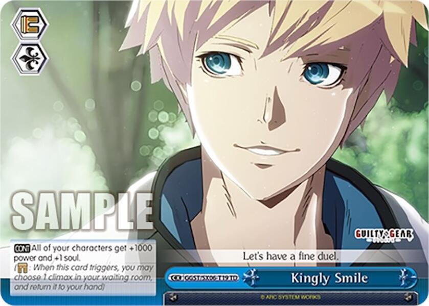 Image of Kingly Smile (GGST/SX06-T19 TD) [Guilty Gear -Strive-]