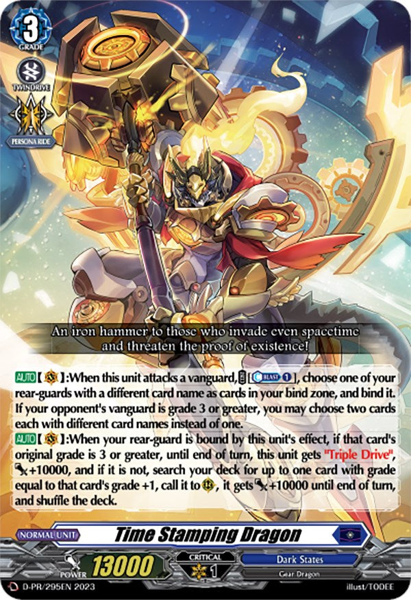 Image of Time Stamping Dragon (D-PR/295EN) [D Promo Cards]