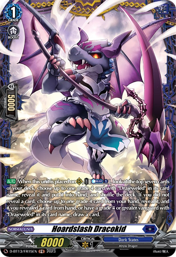 Image of Hoardslash Dracokid (FR) (D-BT13/FR15EN) [Flight of Chakrabarthi]