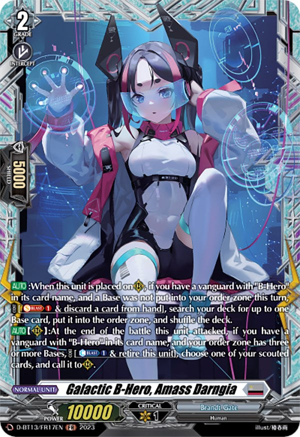 Image of Galactic B-Hero, Amass Darngia (FR) (D-BT13/FR17EN) [Flight of Chakrabarthi]