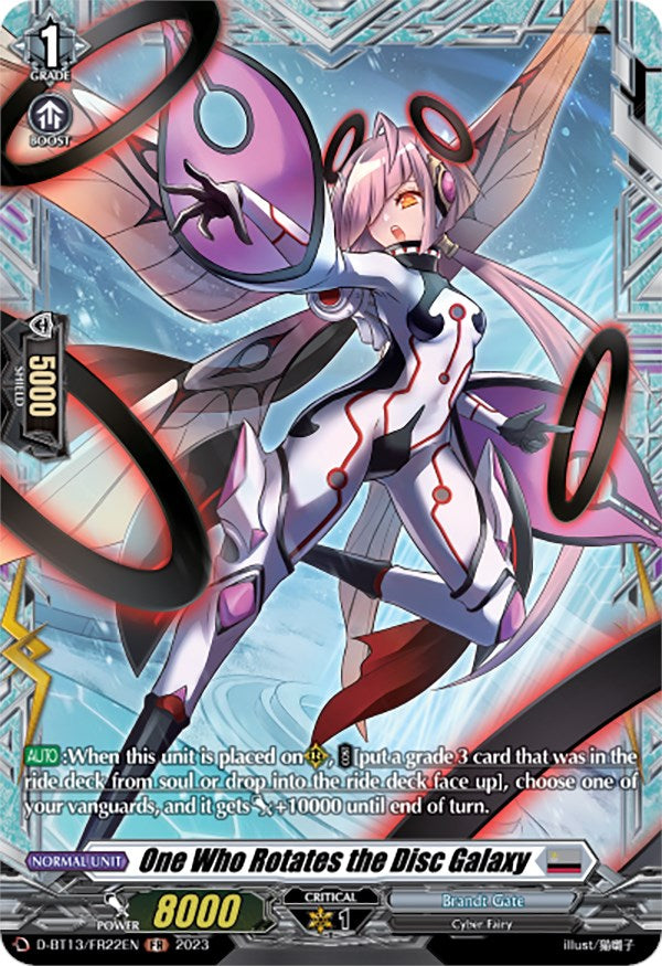 Image of One Who Rotates the Disc Galaxy (FR) (D-BT13/FR22EN) [Flight of Chakrabarthi]