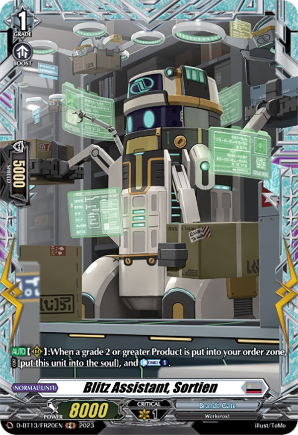 Image of Blitz Assistant, Sortien (FR) (D-BT13/FR20EN) [Flight of Chakrabarthi]