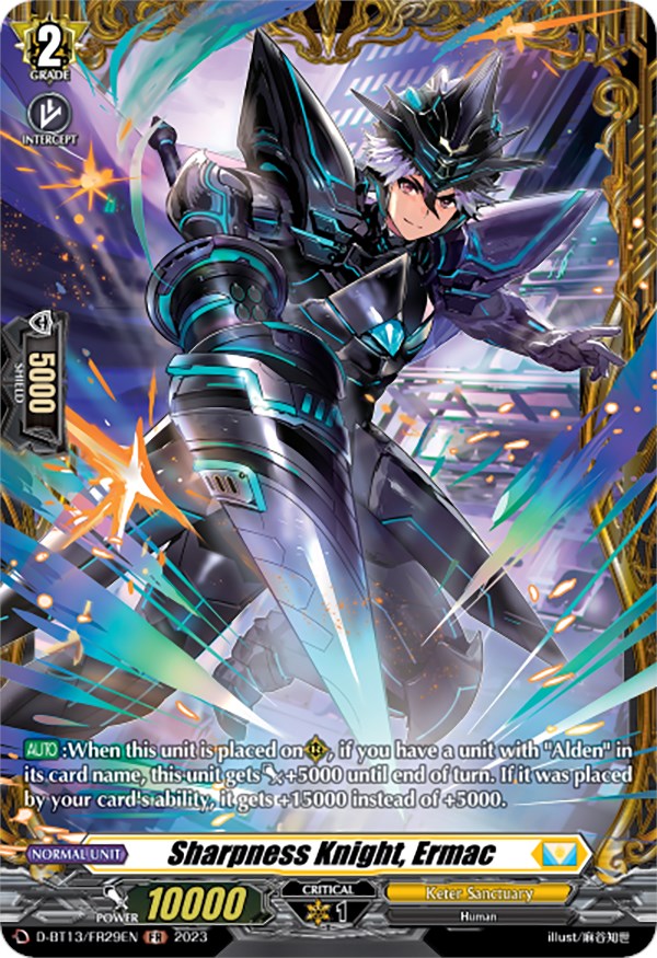 Image of Sharpness Knight, Ermac (FR) (D-BT13/FR29EN) [Flight of Chakrabarthi]