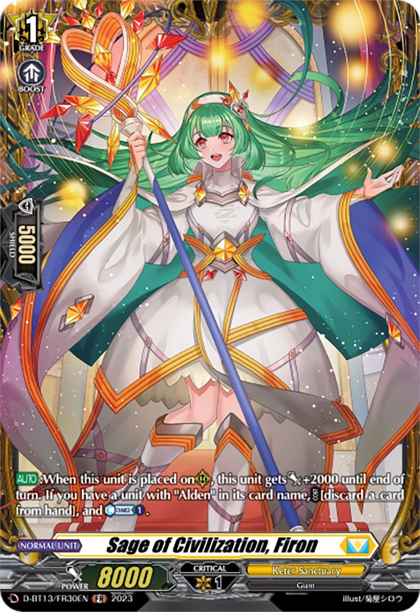Image of Sage of Civilization, Firon (FR) (D-BT13/FR30EN) [Flight of Chakrabarthi]