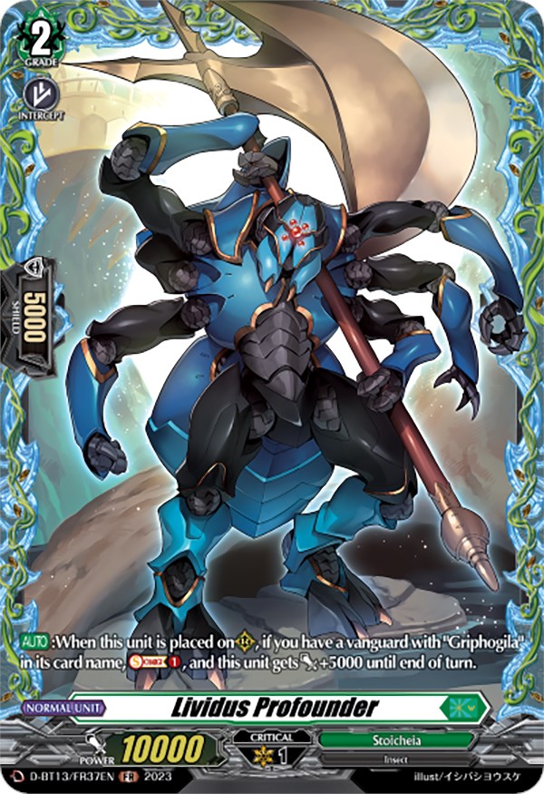 Image of Lividus Profounder (FR) (D-BT13/FR37EN) [Flight of Chakrabarthi]