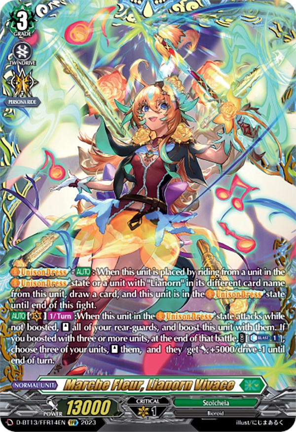Image of Marche Fleur, Lianorn Vivace (FFR) (D-BT13/FRR14EN) [Flight of Chakrabarthi]