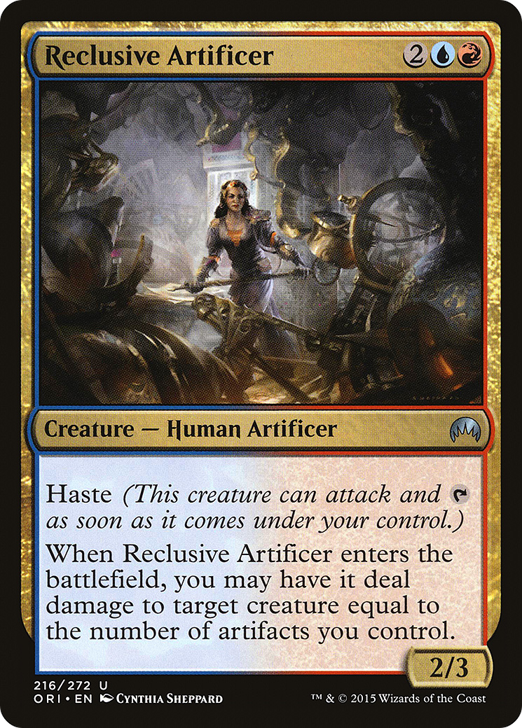 Image of Reclusive Artificer [Magic Origins]